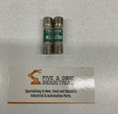 Bussmann FNQ-1 - 1A Lot of (2) Tron Time-Delay Cartridge Fuses 500V-1