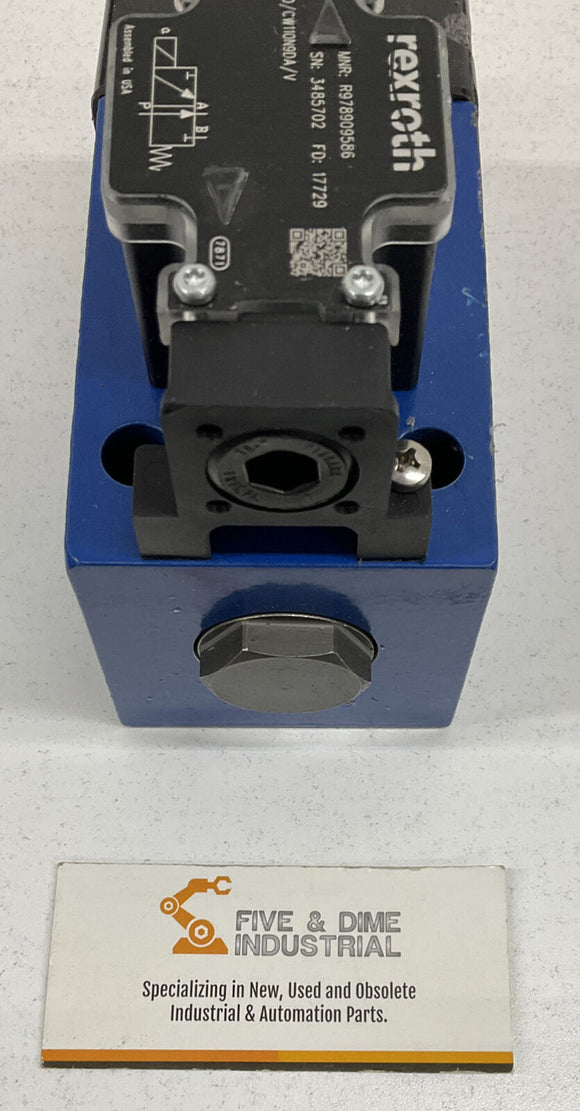 Rexroth Bosch R978909586 Throttle Valve 3485702