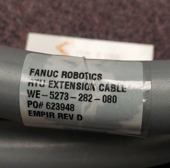 Fanuc WE-5273-282-080 RTU Extension Cable 46-Pin 8 Meters
