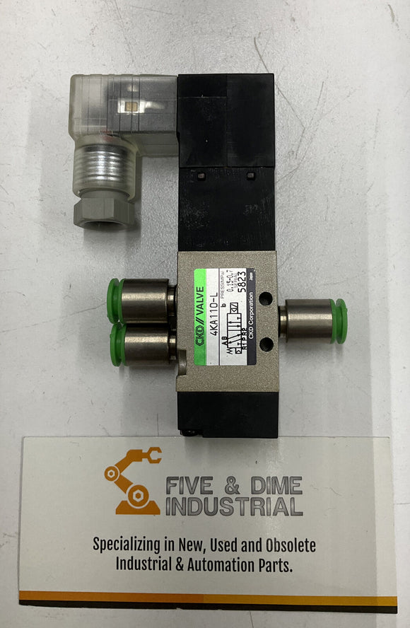 CKD Solenoid Valve 4KA110-GS6-L-DC24V