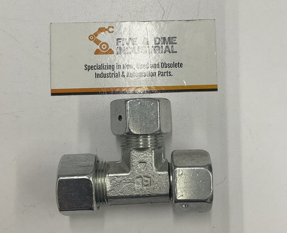 Parker EL15ZLCF El Swivel Nut Run Tee 2x15mm x M22-1.5