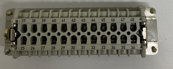 Lapp Epic 10 10.1961 / 10196100 Female 24 Pin Connector Inset for HBE-24