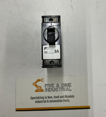 Fuji Electric CP31 E/3WDC Circuit Protector 3A 1-Pole