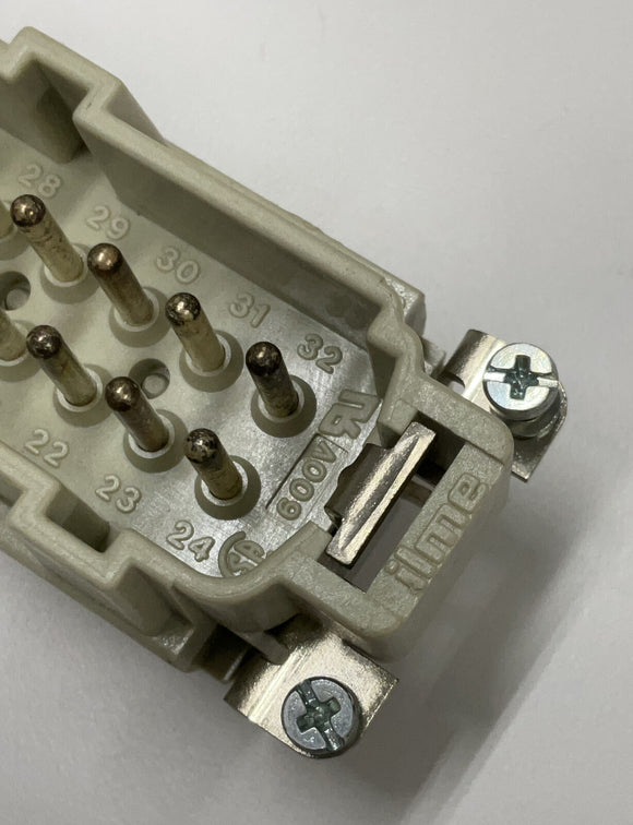 Ilme CNM-16 16 Pin VR2 Female Rectangular Insert 16A 400-600V