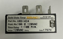 ABB SSAC KRDI424 Solid State Timer 1-100 Min 10A 120VAC-4