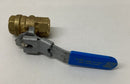 Rub S93C41  Brass Ball Valve Lockable Handle 3/8'' NPT Female-2