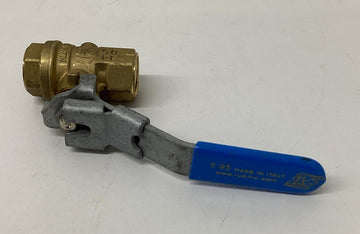 Rub S93C41  Brass Ball Valve Lockable Handle 3/8'' NPT Female - 0