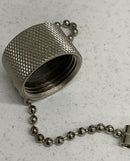 Hubbell HRCAP1 Mini-Quick Brass Cap for Receptacles Shell Size 1-4