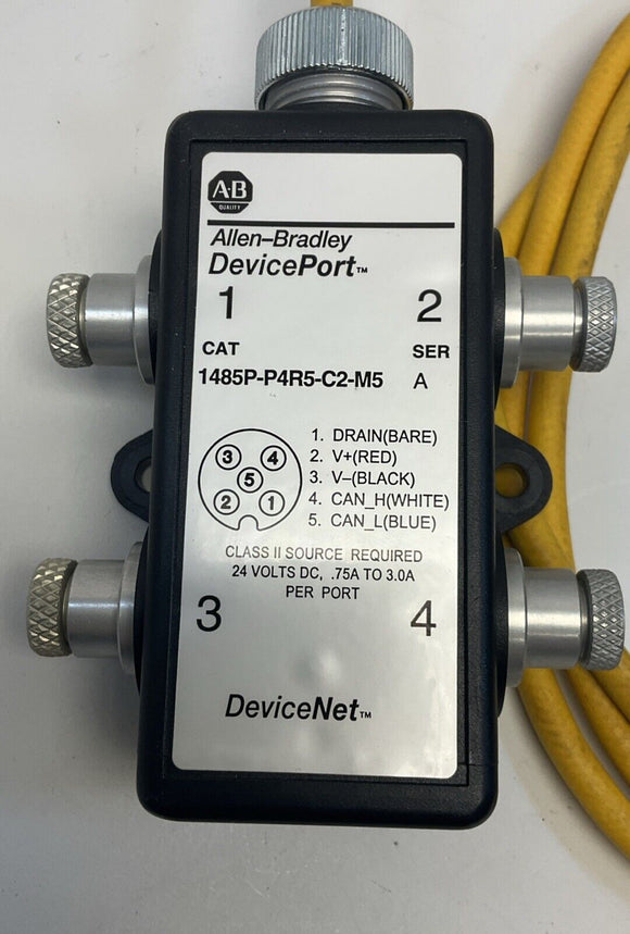 Allen Bradley 1485P-P4R5-C2-M5 Junction Box Series A