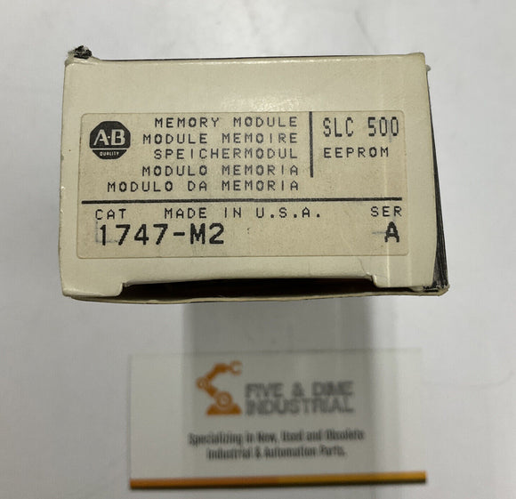 Allen Bradley 1747-M2 Memory Module Ser. A SLC 500