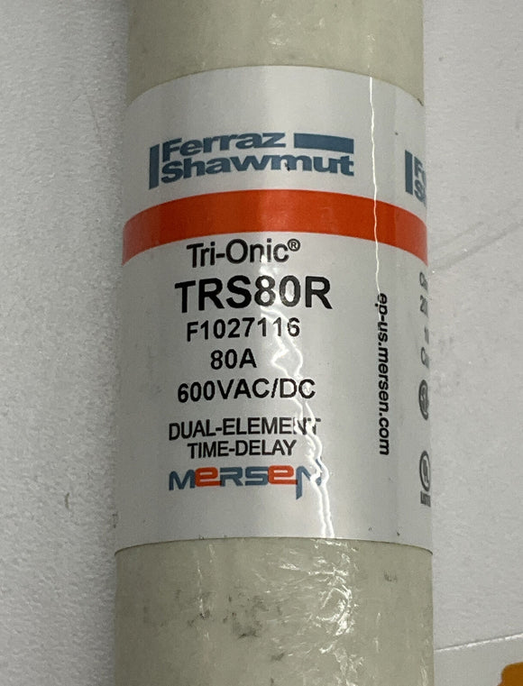 Ferraz Shawmut TRS80R Tri-Onic Dual Element Time Delay Fuse 75A