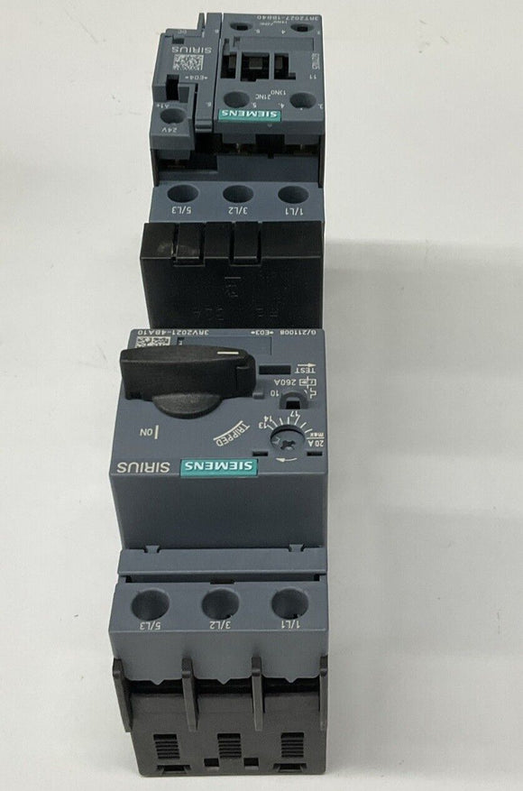 Siemens 3RA2120-4BA27-0BB4 Starter Combination Load  Feeder 13-20A