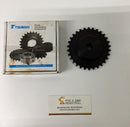 Tsubaki  H35B30 Bore to Size Sprocket  1/2'' Bore   30 teeth-1