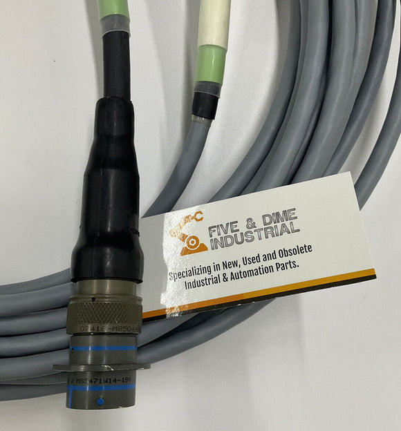 Pushcorp 415G-811M12-943FG Servo Feedback Cordset 30 Meters S-942504