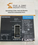 Siemens NGB3B100B  3 Pole 100 AMP 600V 14KA Circuit Breaker-2