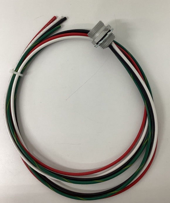 Mencom MINH-4MR-1M  7/8'' Male 4-Pole Receptacle 1-Meter