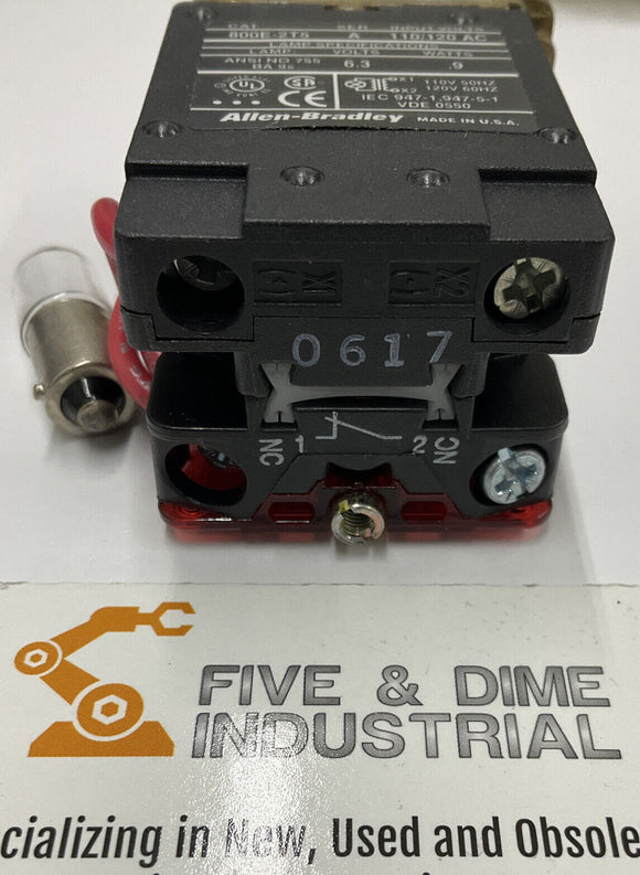 Allen Bradley 800E-2TLT5X11 Transformer Module  Ser A.