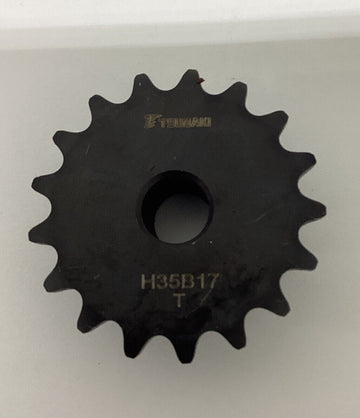 Tsubaki H35B17 Bore to Size Sprocket  1/2'' Bore  17 teeth - 0