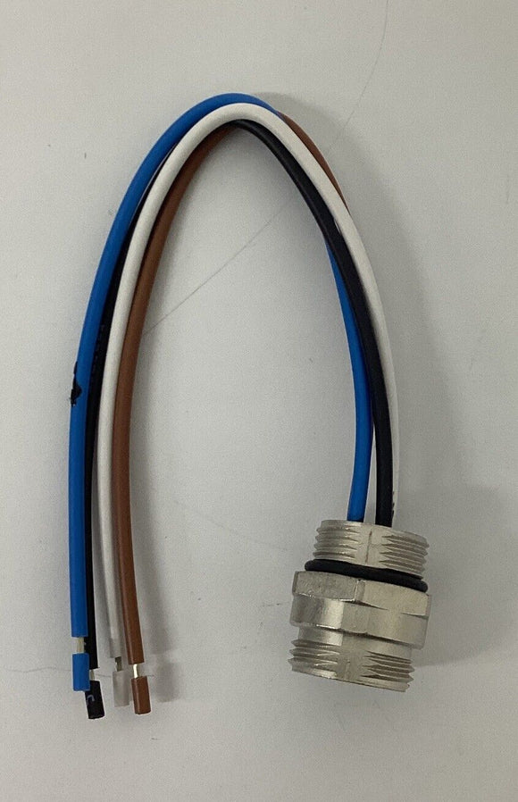 Murr 7000-78321-9770020 7/8'' Male Receptacle 4-Pole 0.2M