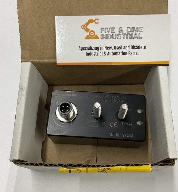 Turck BI20-CK4080-VP4X2-H1141 Sensor 4283491 10-65VDC Sense: 20mm