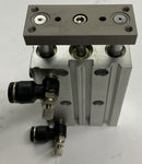 Airtac TCM12X60S Guided Air Cyclinder w/ Flow Valves-6