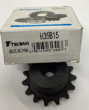 Tsubaki H35B15 Bore to Size Sprocket 1/2" Bore 15 Teeth-5