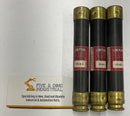 Bussmann Low-Peak LPS-RK-4 Lot of (3) Dual Element Time-Delay Fuse 600V 4A-1