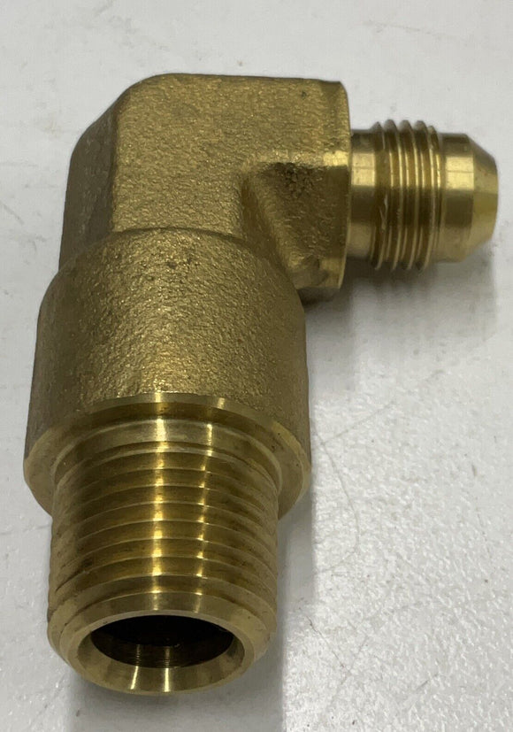 Parker 6-6-CCTX-B Long Male Elbow 3/8 Male 3/8 NPT