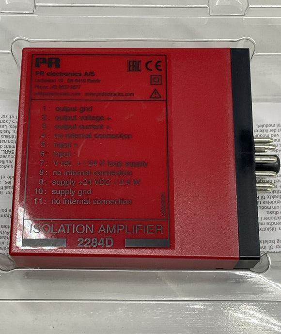 PR Electronics 2284E2D1 Isolation Amplifier 2284