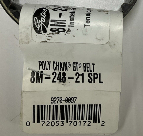 Gates 8MGT-248-21 SPL PolyChain Belt 8M-248-21