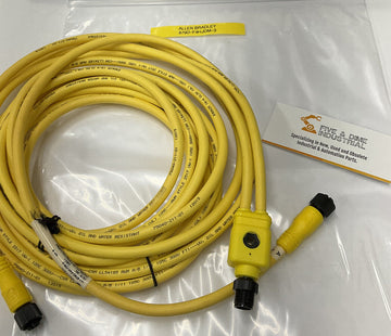 Allen Bradley 879D-F4HJDM-3 4-Pin Female Micro to Dual Male 3 Meters