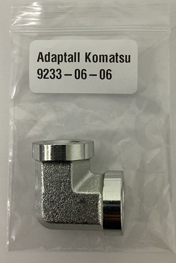 Adaptall Komatsu 9233-06-06 90 Degree BSPP 3/8-19x 3/8-19