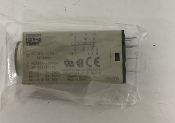 Omron H3Y-2 0-60 Seconds Timer Relay AC100-120V