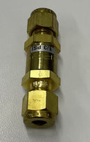Swagelok Nupro B-4C-1/3 Brass Poppet Check Valve-4