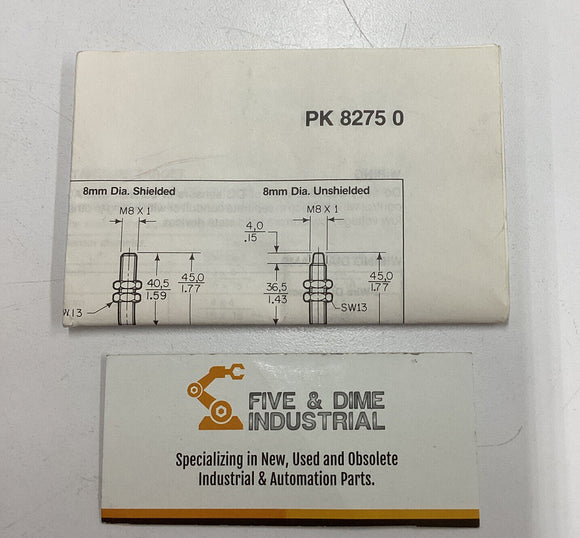Honeywell  PK8275-0 Microswitch Proximity Sensor