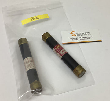 Bussmann Fusetron FRS-1-8/10 Time Delay Fuse Lot of (2)