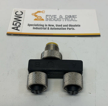 Lumberg Automation ASBS 2 M12-S2326 Sensor Splitter Y-Style