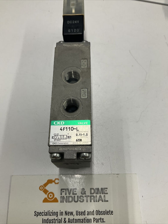 CKD A4F110-L Solenoid Valve DC24V