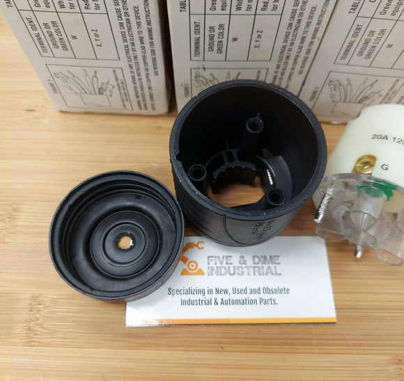 Pass and Seymour L520-C Turnlok Connectors  Receptacles. Lot of 5