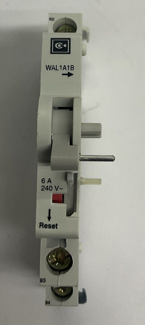 Eaton Hammer WAL1A1B Auxiliary Alarm Contact 240V 6A