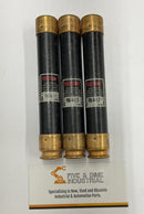 Bussmann Fusetron FRS-R-1/2  600V 1/2A Lot of 3-1