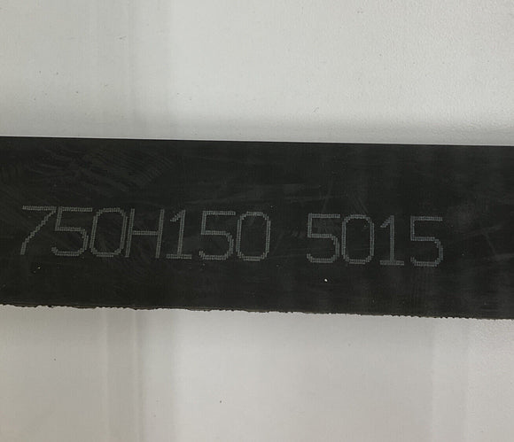 Carlisle 750H150 5015 Synchro-Cog Timing Belt 75" x 1.5"