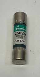 Bussmann FNM-6/10 Time Delay 6/10 Amp 250VAC Lot of 4-3