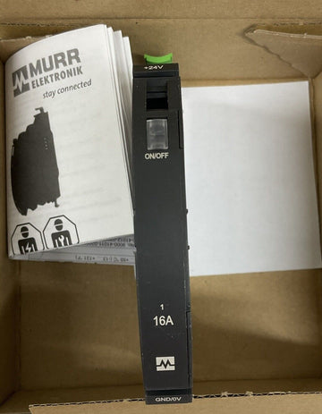 Murr 9000-41011-1600000 1-Channel Mico Pro Circuit Protection Module 16A - 0