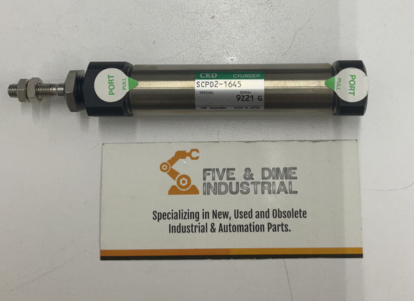 CKD SCPD2-00-16-45 Pneumatic Cylinder 16mm Bore 45mm Stroke