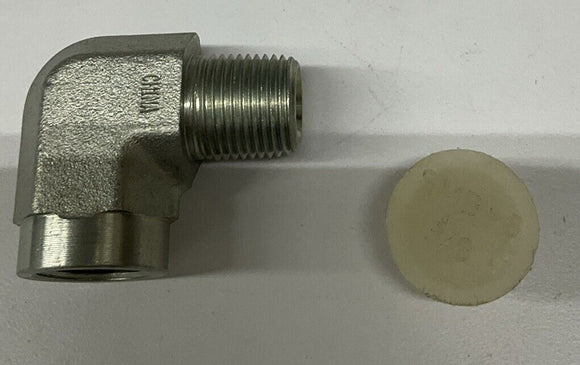 Parker 3/8-CD-5 3/8" Male/Female Street Elbow NPT