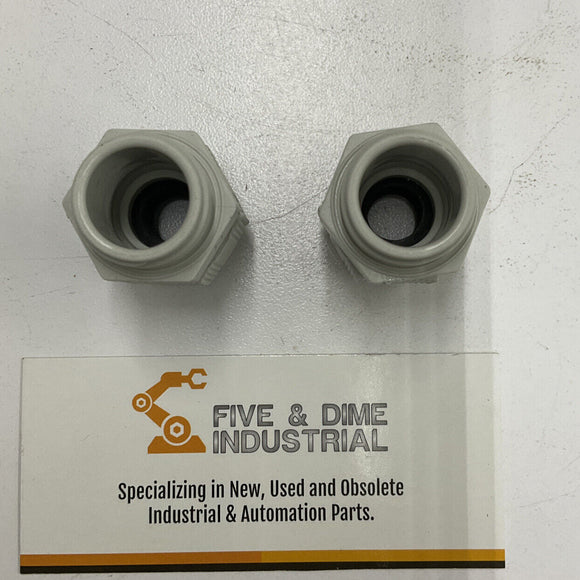 Thomas & Betts CC-PG135-G Grey Cable Gland .236-473". Lot of 2