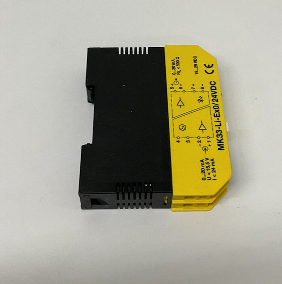 Turck MK33-Li-Ex0 Analog Data Transmitter 24VDC 7506400