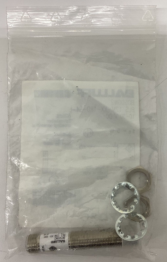 Balluff BLS 12M-XX-1RD-S4-L Photoelectric Sensor SN:5M, 10-30VDC BOS00W2