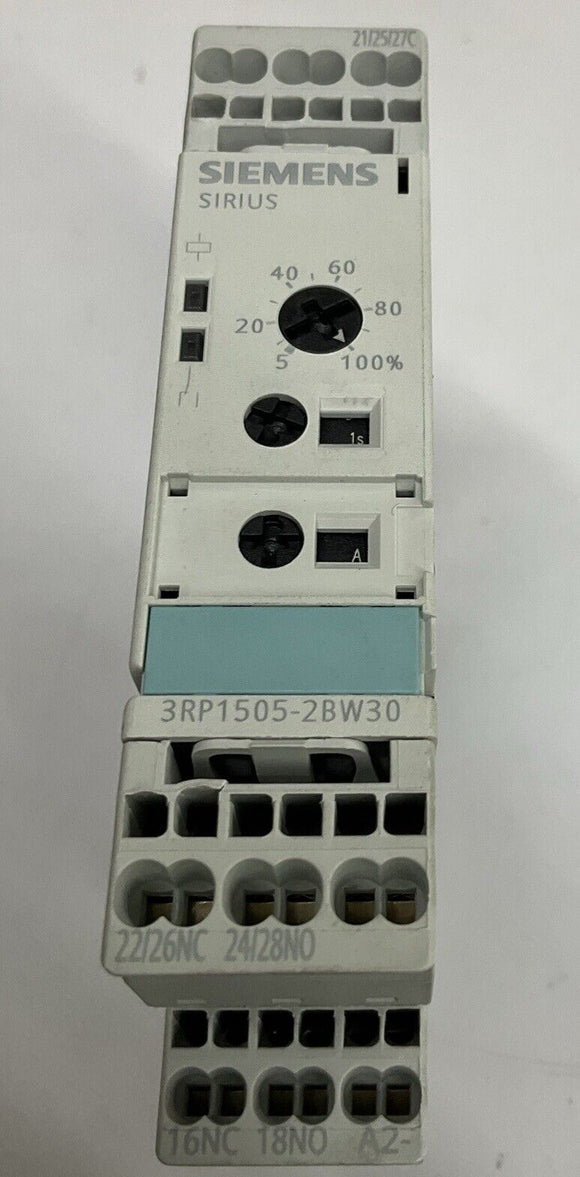 Siemens 3RP1505-2BW30 Solid State Timer Relay